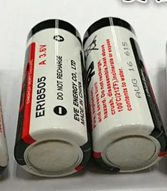 NEW battery ER18505 18505 lithium battery 3.6V 4000mah PLC control Li-ion batteries 5pcs/lot
NEW battery ER18505 18505 lithium battery 3.6V 4000mah PLC control Li-ion batteries 5pcs/lot