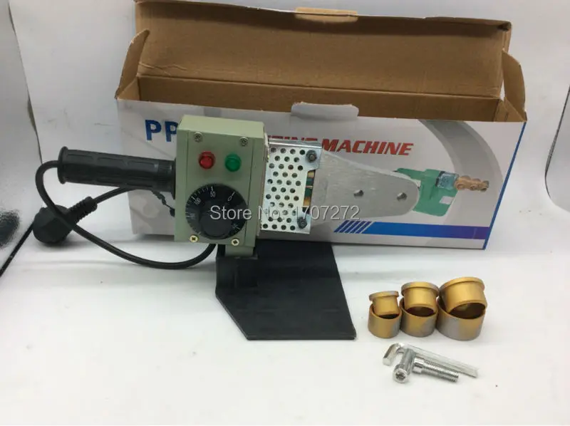 Temperature controled PPR Welding Machine, plastic pipe welding machine, PE welding machine AC 220V 600W 20-32mm
Temperature controled PPR Welding Machine, plastic pipe welding machine, PE welding machine AC 220V 600W 20-32mm