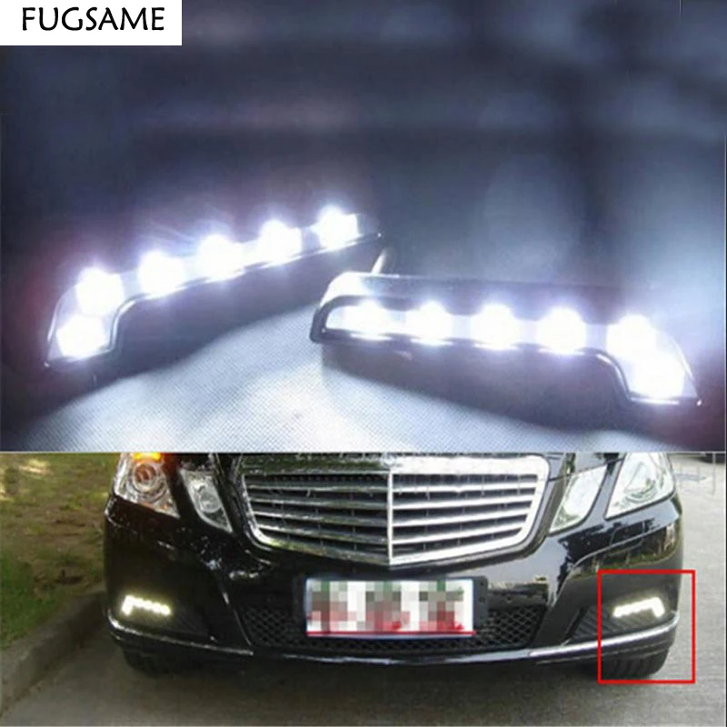 FUGSAME Free Shipping Brand New 6 LED MERCEDES L Shape DRL Daytime Running Lights Kit Lamp Fog Front Light
FUGSAME Free Shipping Brand New 6 LED MERCEDES L Shape DRL Daytime Running Lights Kit Lamp Fog Front Light