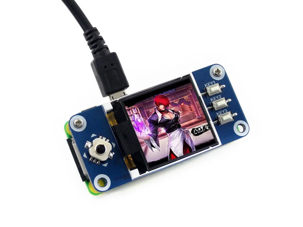 Waveshare 1.44inch LCD Display HAT for Raspberry Pi 128x128 Pixels with Embedded Controller Communicating Via SPI Interface
Waveshare 1.44inch LCD Display HAT for Raspberry Pi 128x128 Pixels with Embedded Controller Communicating Via SPI Interface
