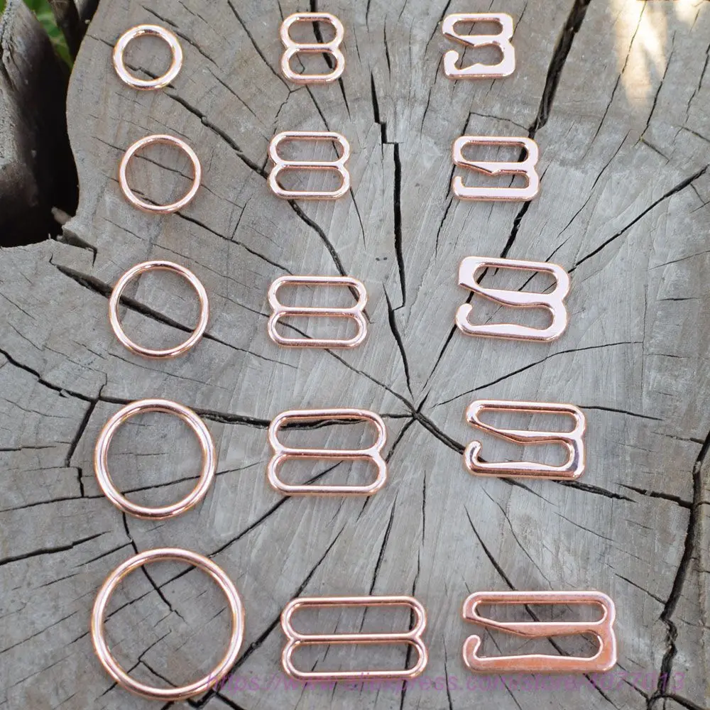 Wholesale 100sets/300pcs Zinc Alloy Bra Strap Rings Slides Hooks Bra Fasteners for sewing
Wholesale 100sets/300pcs Zinc Alloy Bra Strap Rings Slides Hooks Bra Fasteners for sewing