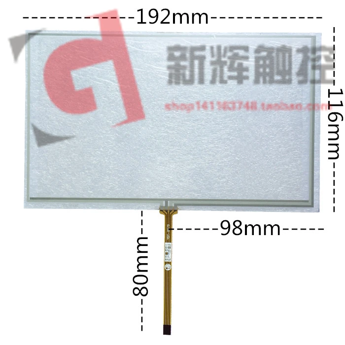 Оригинальный Новый 8-дюймовый четырехпроводной resistive4-wire Универсальный Автомобильный навигатор, планшет с сенсорным экраном, обучающее устройство 192*116
Оригинальный Новый 8-дюймовый четырехпроводной resistive4-wire Универсальный Автомобильный навигатор, планшет с сенсорным экраном, обучающее устройство 192*116