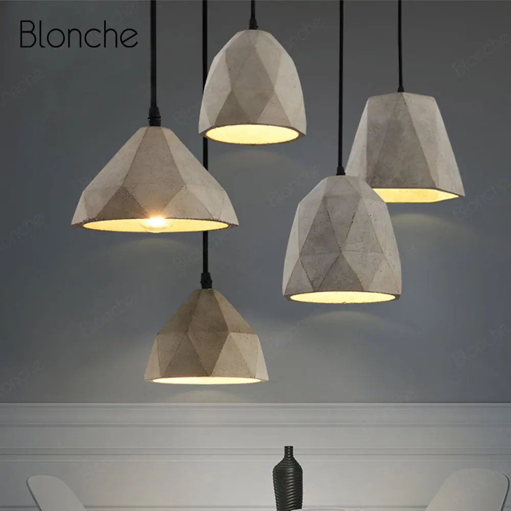 Loft Decor Pendant Lights Vintage Cement Hanging Lamp Kitchen Dining Room Bedroom Industrial Lamp Nordic Design Light Fixtures
Loft Decor Pendant Lights Vintage Cement Hanging Lamp Kitchen Dining Room Bedroom Industrial Lamp Nordic Design Light Fixtures