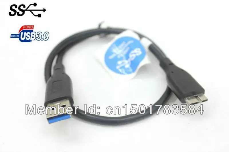 USB 3.0 Micro Cable 18" Black (USB 3.0 to Micro B ) For W Digital My Passport Essential Essential SE
USB 3.0 Micro Cable 18" Black (USB 3.0 to Micro B ) For W Digital My Passport Essential Essential SE
