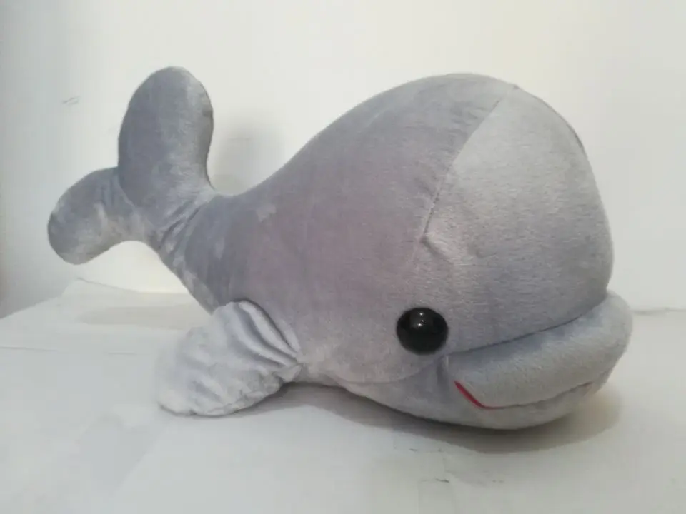 new arrival large 48cm gray cartoon whale plush toy big head whale soft doll throw pillow Christmas gift s2129
new arrival large 48cm gray cartoon whale plush toy big head whale soft doll throw pillow Christmas gift s2129