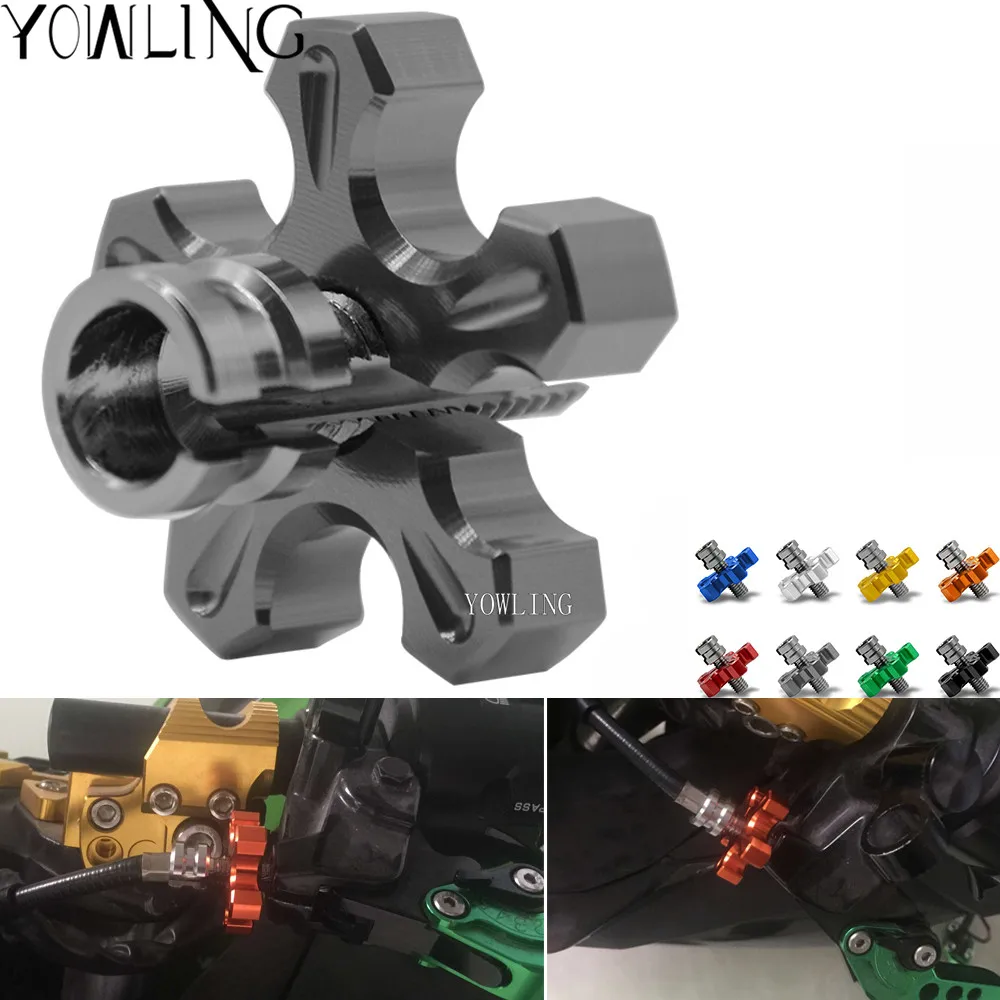 Universal M8*M10 Motorcycle CNC Clutch Cable Wire Adjuster Screw For Kawasaki Versys 1000 Z1000 Z1000SX Z750 Z800 2003 - 2017
Universal M8*M10 Motorcycle CNC Clutch Cable Wire Adjuster Screw For Kawasaki Versys 1000 Z1000 Z1000SX Z750 Z800 2003 - 2017