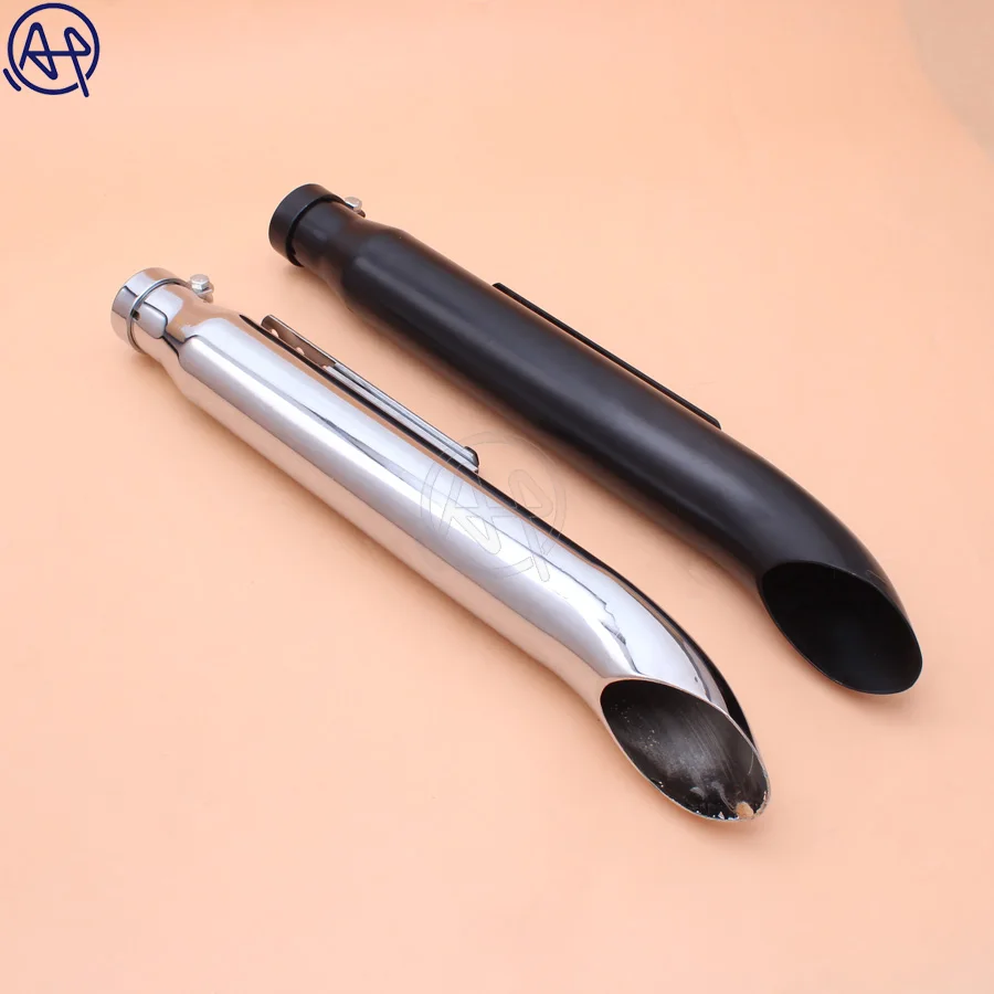 Universal Motorcycle Chrome/Black Cafe Racer Exhaust Pipe Muffler Tail Tube Silencer For Harley Bobbers /Honda CRF230F CRF150F
Universal Motorcycle Chrome/Black Cafe Racer Exhaust Pipe Muffler Tail Tube Silencer For Harley Bobbers /Honda CRF230F CRF150F