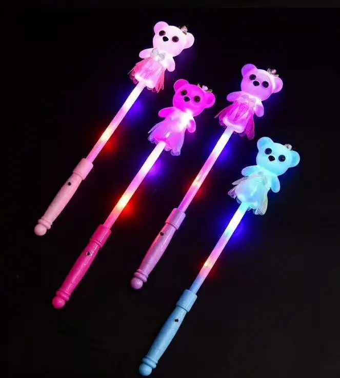 LED Light Up Panda Bear Stick Wand Fairy Flashing Funny Cartoon Pig Magic Wands Girls Performance Party Decor Kids Toy gifts
LED Light Up Panda Bear Stick Wand Fairy Flashing Funny Cartoon Pig Magic Wands Girls Performance Party Decor Kids Toy gifts