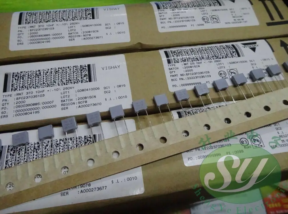2019 горячая распродажа 20 штук/50 шт VISHAY MKT370 0,01 мкФ/250v 10nf 103 новый самый популярный пленочный конденсатор Серый Бесплатная доставка
2019 горячая распродажа 20 штук/50 шт VISHAY MKT370 0,01 мкФ/250v 10nf 103 новый самый популярный пленочный конденсатор Серый Бесплатная доставка