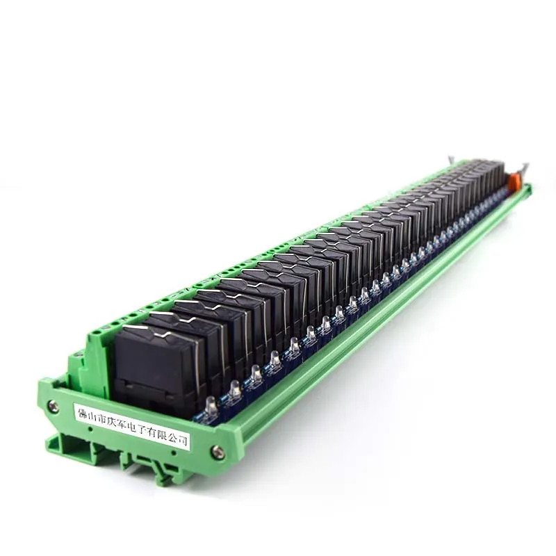 32-way power relay dual module, compatible with NPN/PNP24V PLC driver board
32-way power relay dual module, compatible with NPN/PNP24V PLC driver board