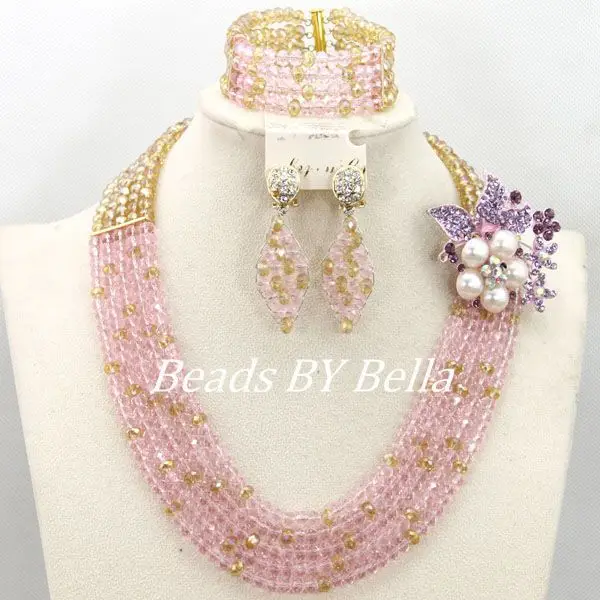 Lovely Peach Crystal Beads Jewelry Set African Wedding Party Beads Necklace Women New Fashion Jewelry Set ABY076
Lovely Peach Crystal Beads Jewelry Set African Wedding Party Beads Necklace Women New Fashion Jewelry Set ABY076