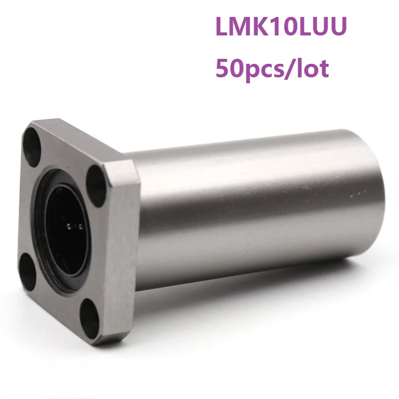 50pcs/lot LMK10LUU Long Type Rectangular Flange Linear Bearing CNC Linear Bush for 3D printer parts
50pcs/lot LMK10LUU Long Type Rectangular Flange Linear Bearing CNC Linear Bush for 3D printer parts