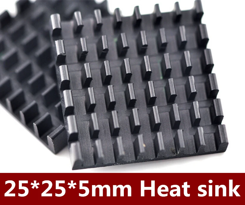 20PCS/LOT 25*25*5mm Cooling Cooler Heatsink Heat Sink / cooling fin Free Shipping
20PCS/LOT 25*25*5mm Cooling Cooler Heatsink Heat Sink / cooling fin Free Shipping