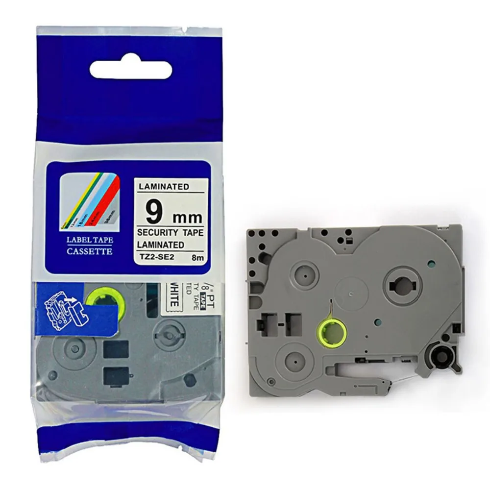 Free shipping 20 pcs/lot Compatible brother compatible p touch 9mm*8m tz tape TZ-SE2 9mm Security tape laminated tape cassette
Free shipping 20 pcs/lot Compatible brother compatible p touch 9mm*8m tz tape TZ-SE2 9mm Security tape laminated tape cassette