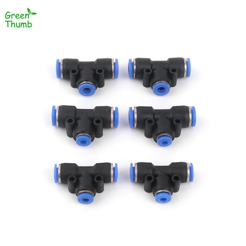 50pcs Reducing Tee Connectors High Pressure Hose Quick Connector Plastic 3-Way Adapters Pneumatic Air Hose Fittings
50pcs Reducing Tee Connectors High Pressure Hose Quick Connector Plastic 3-Way Adapters Pneumatic Air Hose Fittings