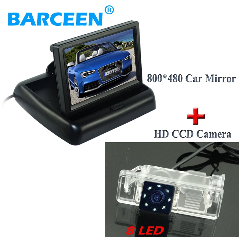 In-Dash 4.3" lcd color car screen monitor +wide view lens angle 8 led lights car parking camera for Benz Viano vito
In-Dash 4.3" lcd color car screen monitor +wide view lens angle 8 led lights car parking camera for Benz Viano vito