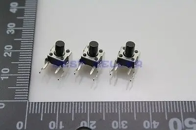 200 шт. Кнопка тактового выключателя 6*6*8 6 мм * 6 мм * 8 мм h8мм прямоугольный YB
200 шт. Кнопка тактового выключателя 6*6*8 6 мм * 6 мм * 8 мм h8мм прямоугольный YB