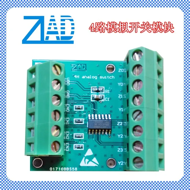 4 way analog switch module multiplexed analog multiplexer analog signal switch digital letter
4 way analog switch module multiplexed analog multiplexer analog signal switch digital letter