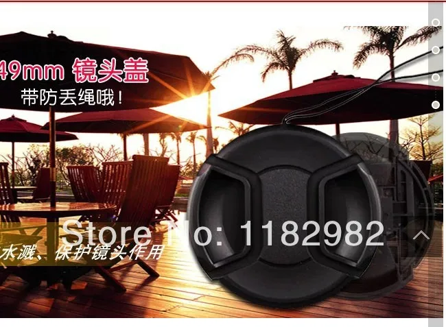Exempt postage EMS Lens Cap 49mm Center Pinch Snap on Front Cap for Lens / Filters
Exempt postage EMS Lens Cap 49mm Center Pinch Snap on Front Cap for Lens / Filters