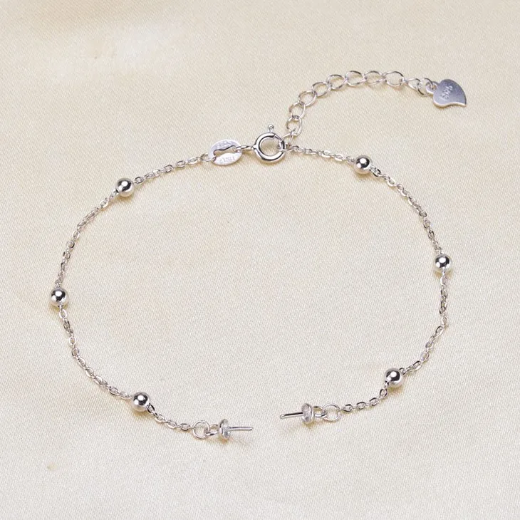 Hot Cheap 925 Sterling Silver Pearl Bracelet Mountings Fashion Bangle Findings Jewelry Parts Fittings Accessories, 3pcs/lot
Hot Cheap 925 Sterling Silver Pearl Bracelet Mountings Fashion Bangle Findings Jewelry Parts Fittings Accessories, 3pcs/lot