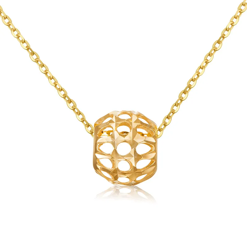Pure 18K White Gold Pendant Women Hollow Ball Necklace Pendant Lucky Beads P6266
Pure 18K White Gold Pendant Women Hollow Ball Necklace Pendant Lucky Beads P6266