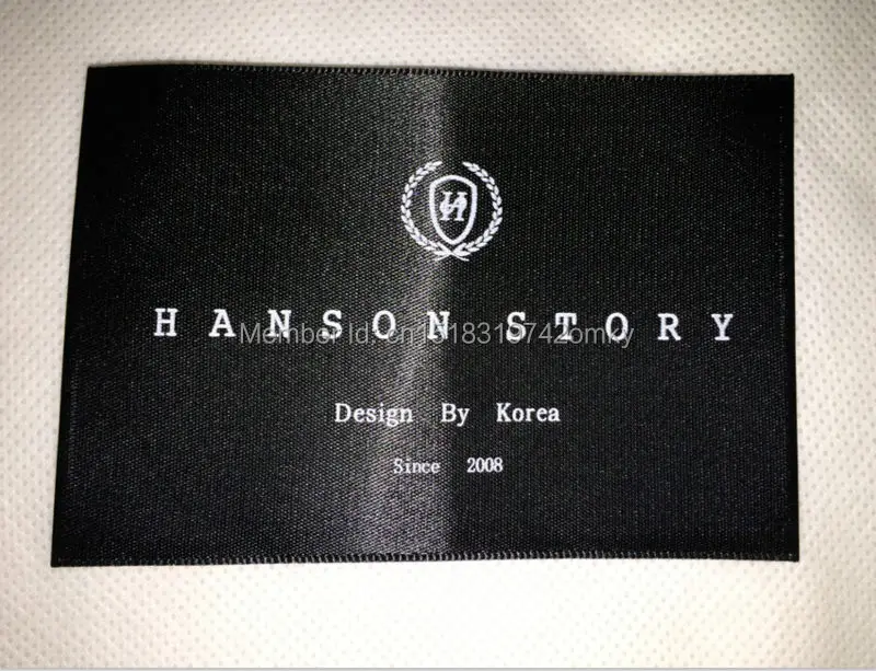Free shipping customize black silk labels/clothing screen printing tags/wind coat down jacket collar labels/washable labels
Free shipping customize black silk labels/clothing screen printing tags/wind coat down jacket collar labels/washable labels