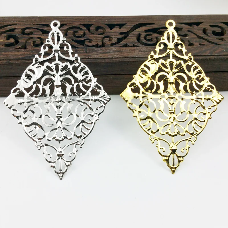 10pcs 50x72 Filigree Flower Wraps Metal Crafts Connectors For DIY Embellishments Scrapbooking Jewelry Accessories
10pcs 50x72 Filigree Flower Wraps Metal Crafts Connectors For DIY Embellishments Scrapbooking Jewelry Accessories