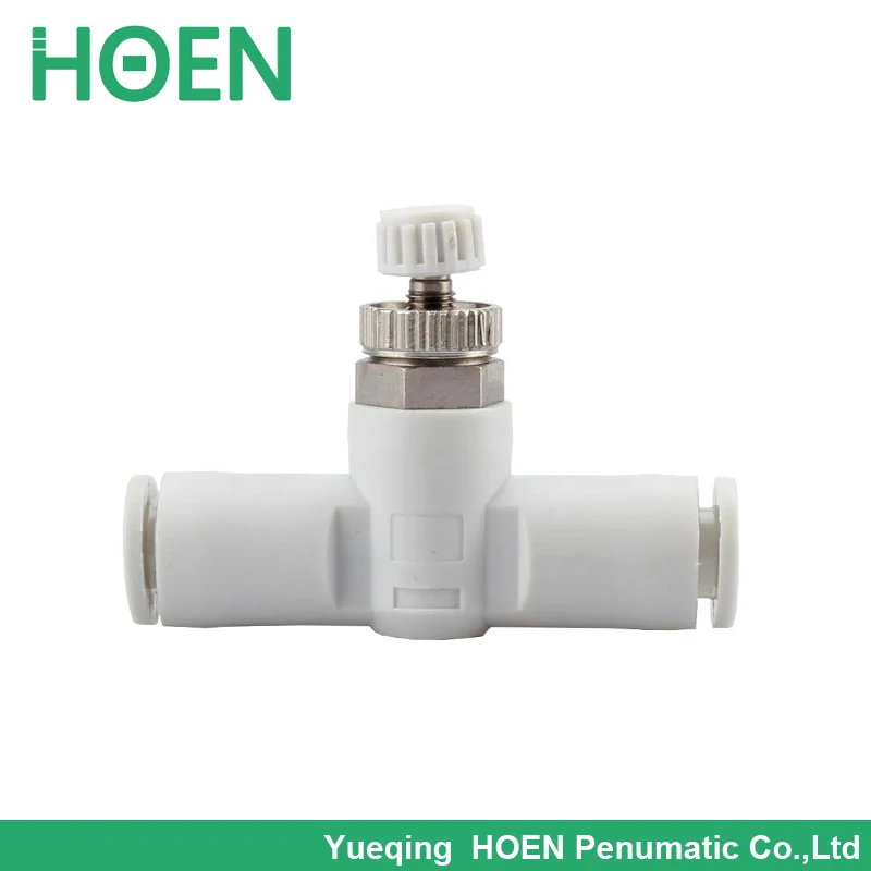 1/2 Standard In-line Panel Mount Type Speed Controller with One-touch Fittings Pneumatic Quick Connectors AS4001F-10 AS4001F-12
1/2 Standard In-line Panel Mount Type Speed Controller with One-touch Fittings Pneumatic Quick Connectors AS4001F-10 AS4001F-12