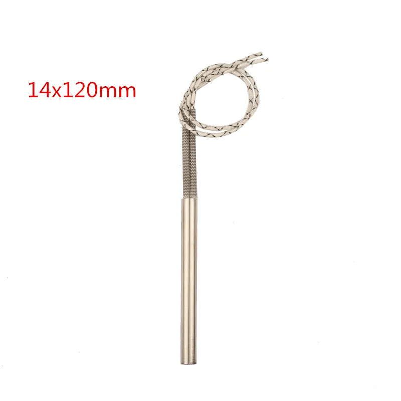 10 pcs 14x120mm /0.55x4.72" Heating Elements Cartridge Heater,420W/525W/685W Electricity Generation Electric water heater parts
10 pcs 14x120mm /0.55x4.72" Heating Elements Cartridge Heater,420W/525W/685W Electricity Generation Electric water heater parts