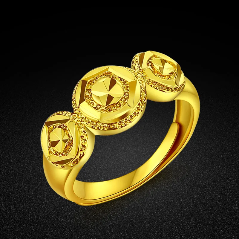 European and American Women's Gold Jewelry 925 Silver Surround Staggered Ring Women's Fashion Luxury Brand Party Gift
European and American Women's Gold Jewelry 925 Silver Surround Staggered Ring Women's Fashion Luxury Brand Party Gift