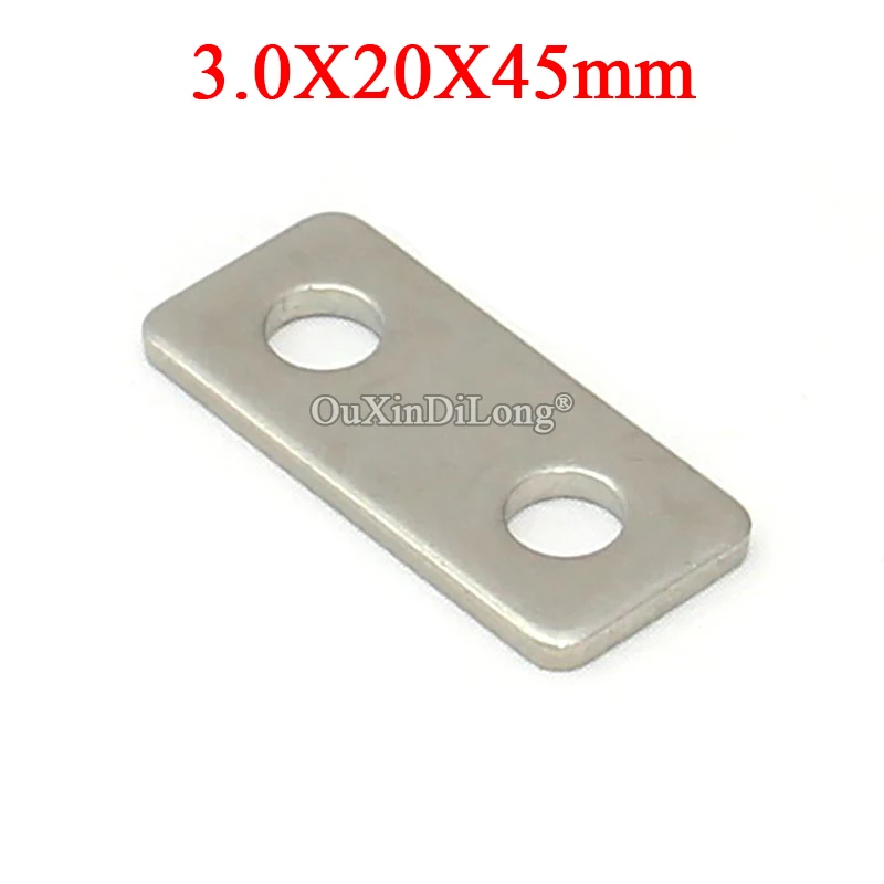 New 100PCS Stainless Steel Flat Angle Corner Braces 3x45x20mm Furniture Support Brackets Board Frame Shelf Reinforced Connectors
New 100PCS Stainless Steel Flat Angle Corner Braces 3x45x20mm Furniture Support Brackets Board Frame Shelf Reinforced Connectors