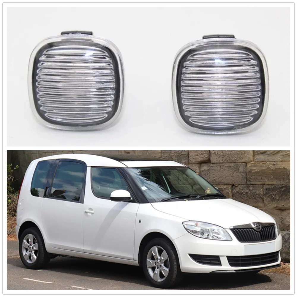2pcs Side Marker Turn Signal Light Lamp Repeater For Skoda Roomster Facelift 2010 2011 2012 2013 2014 2015 Car-Styling
2pcs Side Marker Turn Signal Light Lamp Repeater For Skoda Roomster Facelift 2010 2011 2012 2013 2014 2015 Car-Styling