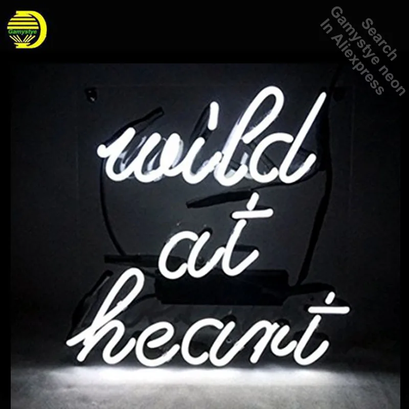 Wild At Heart Neon Sign neon bulb Sign Real Glass Tube neon lights Recreation club Pub Iconic Sign Advertise personalized lamp
Wild At Heart Neon Sign neon bulb Sign Real Glass Tube neon lights Recreation club Pub Iconic Sign Advertise personalized lamp