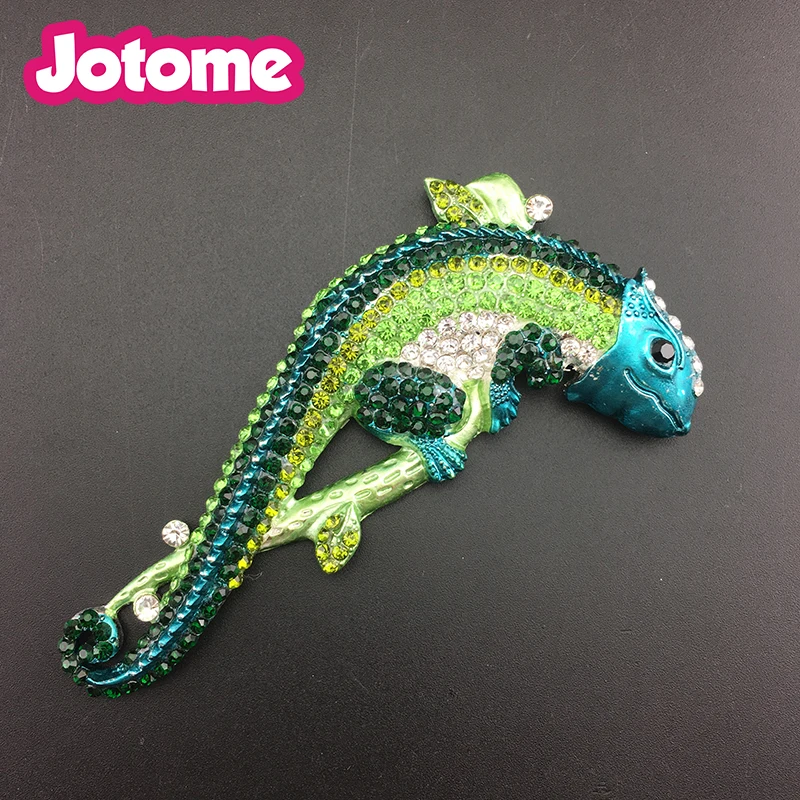 50pcs/lot Fancy Crystal Rhinestone Enamel Animal Green Gecko Brooch Pin For Gift/Decoration
50pcs/lot Fancy Crystal Rhinestone Enamel Animal Green Gecko Brooch Pin For Gift/Decoration