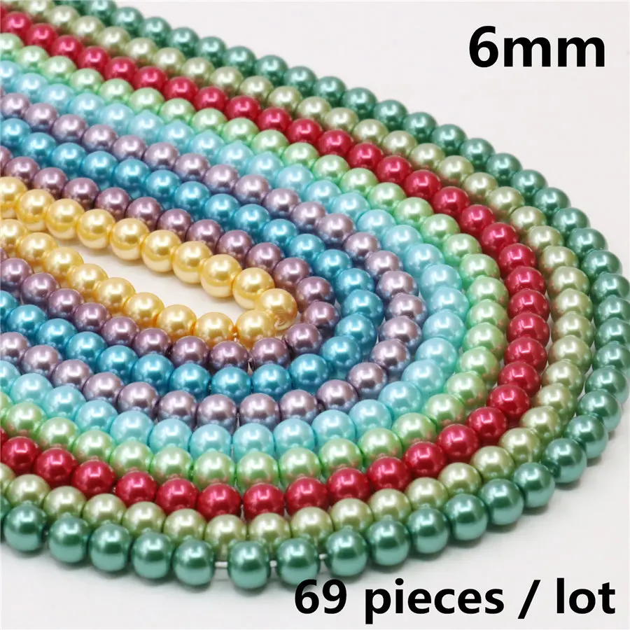6mm Multicolor Round Shell Pearl Beads SeaShell DIY Loose Beads Hand Made Women Jewelry Making Design New For Necklace&Bracelet
6mm Multicolor Round Shell Pearl Beads SeaShell DIY Loose Beads Hand Made Women Jewelry Making Design New For Necklace&Bracelet
