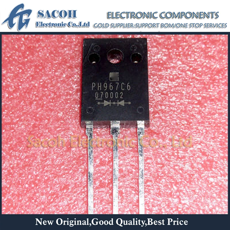 New Original 5Pcs/Lot PH967C6 OR PH965C6 TO-247 30A 600V Fast Recovery Diode
New Original 5Pcs/Lot PH967C6 OR PH965C6 TO-247 30A 600V Fast Recovery Diode