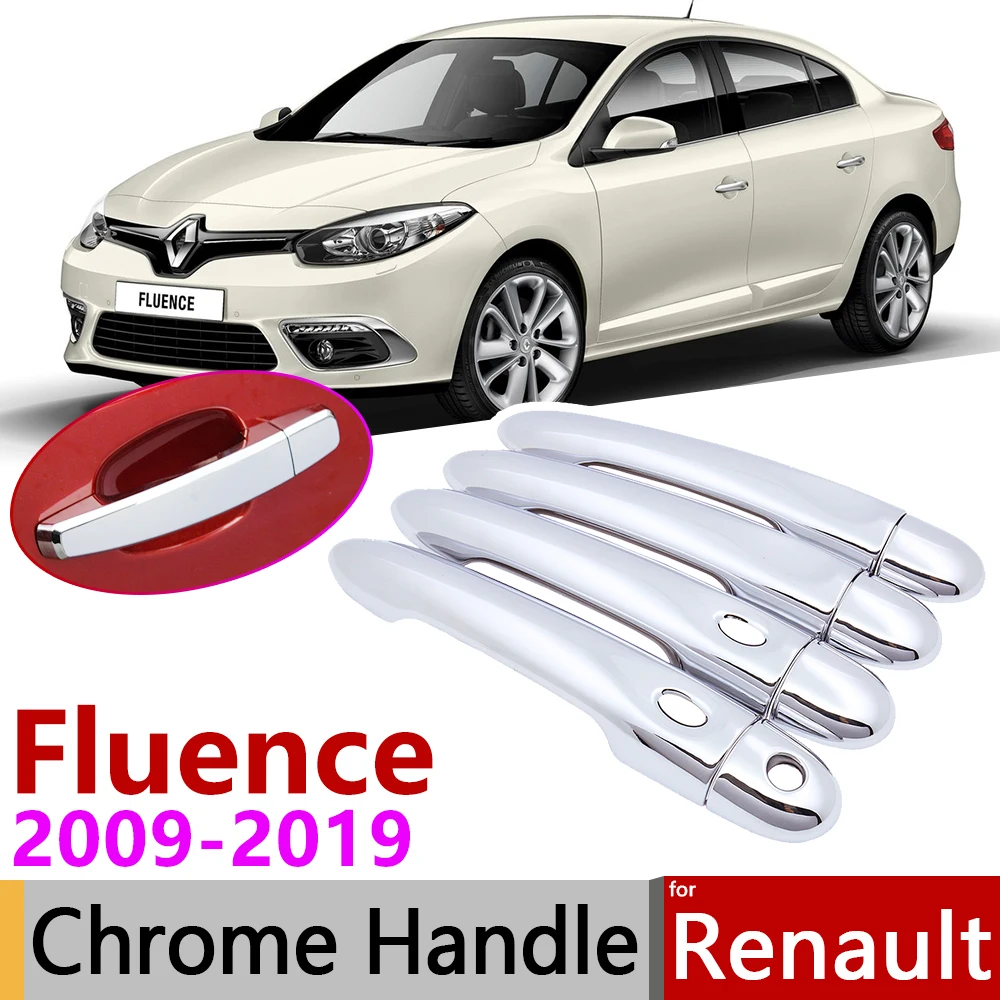for Renault Fluence 2009~2019 Chrome Door Handle Cover Car Accessories Stickers Trim Set 2010 2011 2012 2013 2014 2015 2016 2018
for Renault Fluence 2009~2019 Chrome Door Handle Cover Car Accessories Stickers Trim Set 2010 2011 2012 2013 2014 2015 2016 2018
