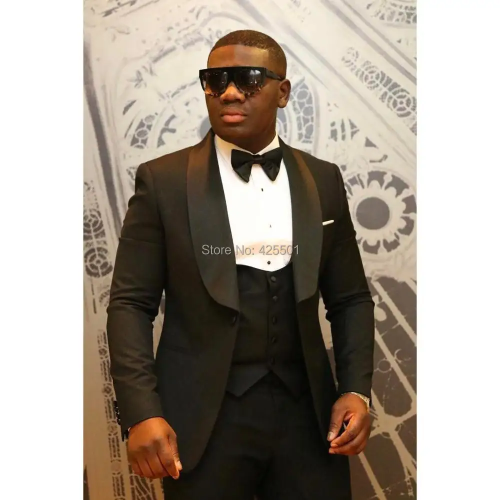 Men Suit For Wedding 2020 New Design Custom Made Black 3 pieces Formal Prom Party Suit Tuxedo Wedding Groom Suits Men Tuxedos
Men Suit For Wedding 2020 New Design Custom Made Black 3 pieces Formal Prom Party Suit Tuxedo Wedding Groom Suits Men Tuxedos