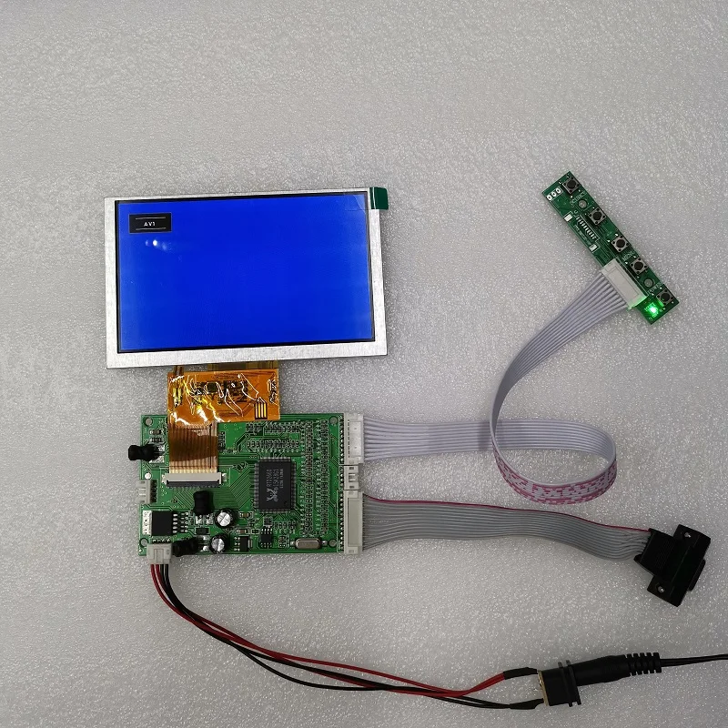 4,3-дюймовый дисплей драйвер модуля VGA AV1 AV2 трехканальный сигнал 480X272 DC: 5V-12V1A решение питания
4,3-дюймовый дисплей драйвер модуля VGA AV1 AV2 трехканальный сигнал 480X272 DC: 5V-12V1A решение питания