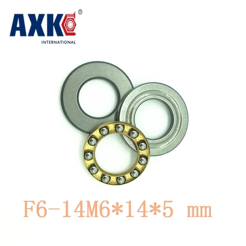 AXK 10pcs Free Shipping Axial Ball Thrust Bearings F6-14M6*14*5 mmPlane thrust ball bearing
AXK 10pcs Free Shipping Axial Ball Thrust Bearings F6-14M6*14*5 mmPlane thrust ball bearing