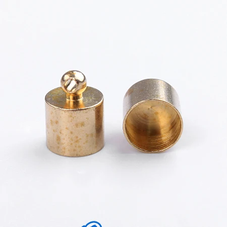 Jewelry findings Metal End caps for laether cord; crimp end cap; chain end caps 10*13.5mm
Jewelry findings Metal End caps for laether cord; crimp end cap; chain end caps 10*13.5mm