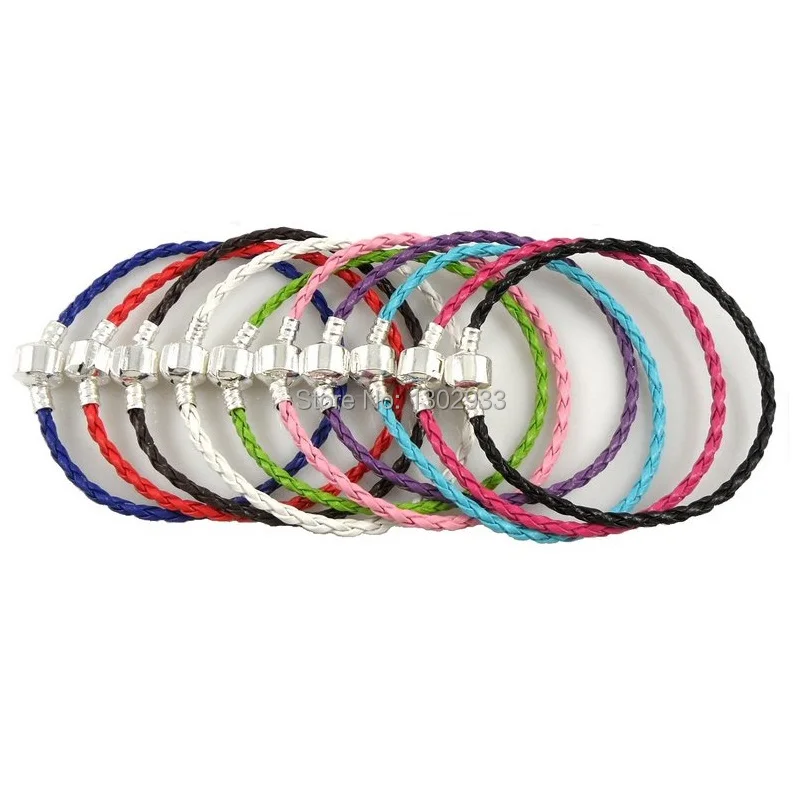 Оптовая продажа, 10 шт./лот, серебристый цвет, застежка, плетеные кожаные браслеты, подходят для европейских бусин, на выбор, Размеры # PP11
Оптовая продажа, 10 шт./лот, серебристый цвет, застежка, плетеные кожаные браслеты, подходят для европейских бусин, на выбор, Размеры # PP11