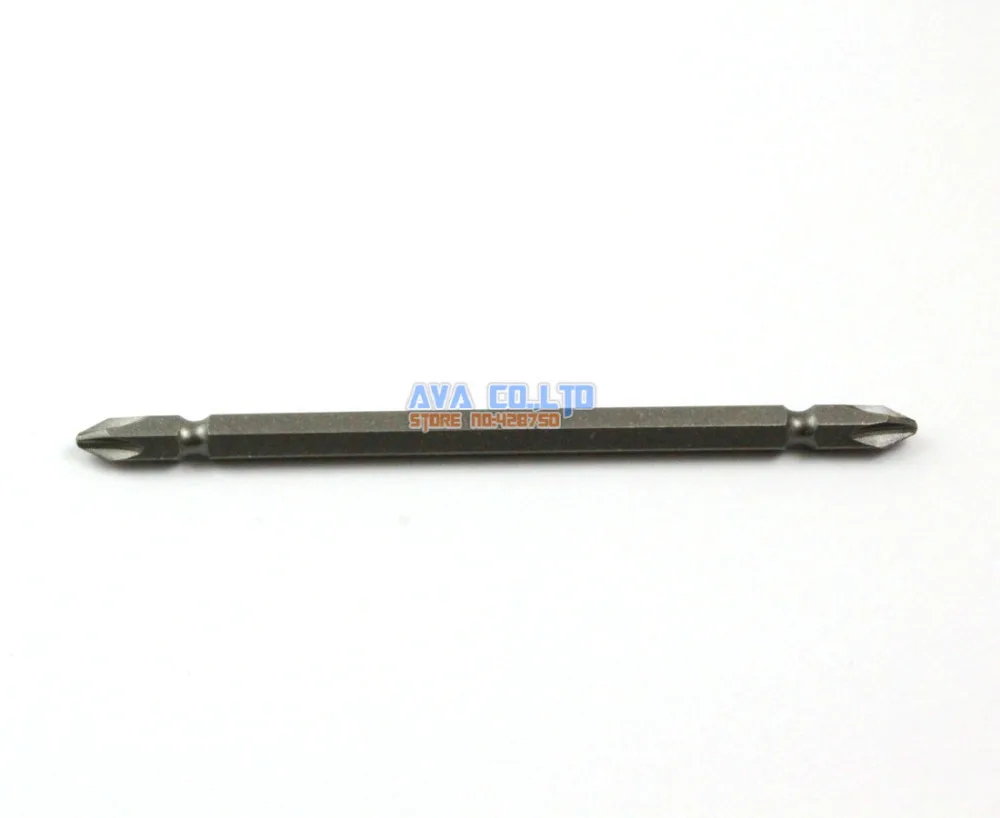 5 Pieces Phillips Double Ended Magnetic Screwdriver Bit S2 Steel 1/4" Hex Shank 120mm Long PH2 Head
5 Pieces Phillips Double Ended Magnetic Screwdriver Bit S2 Steel 1/4" Hex Shank 120mm Long PH2 Head