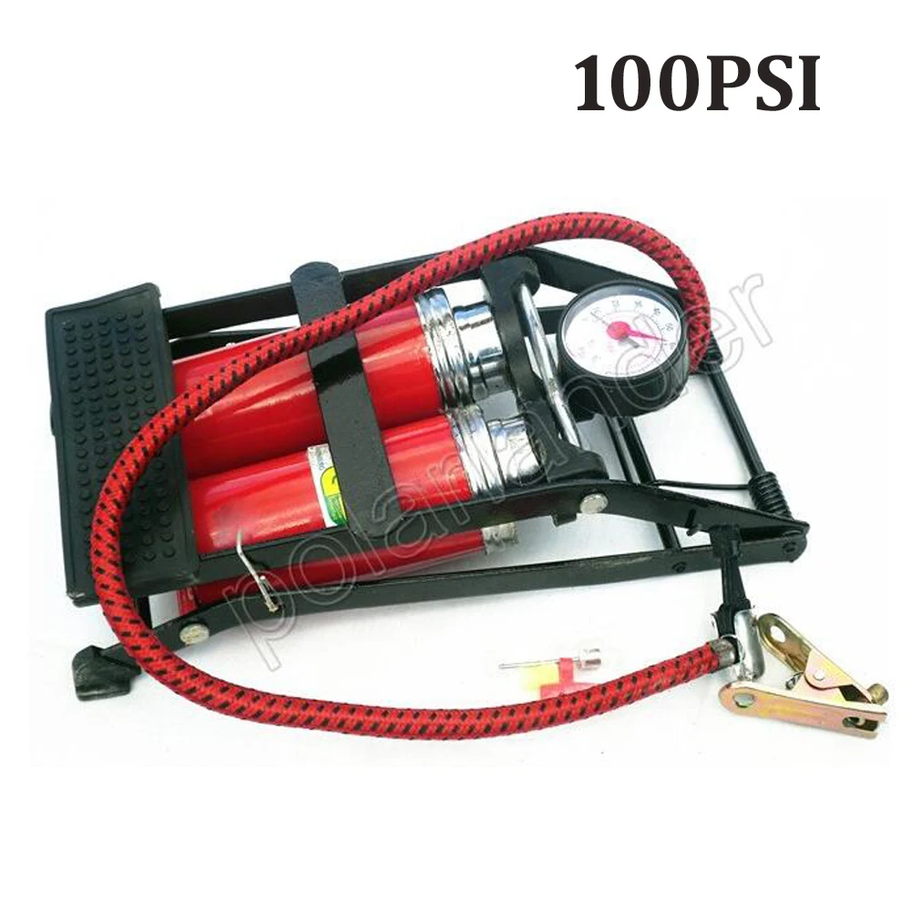 high quality Car pump air compressor Car-styling Foot Air Pump 100PSI Car Vehicle Tires Bicycle Bike Motorbike Ball Inflator
high quality Car pump air compressor Car-styling Foot Air Pump 100PSI Car Vehicle Tires Bicycle Bike Motorbike Ball Inflator