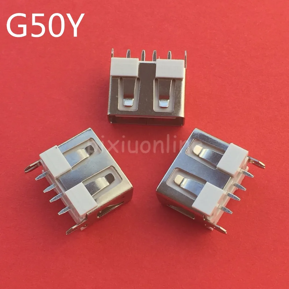10pcs G50Y USB 2.0 4Pin A Type Female Socket Connector Short Style for Data Transmission Charging
10pcs G50Y USB 2.0 4Pin A Type Female Socket Connector Short Style for Data Transmission Charging