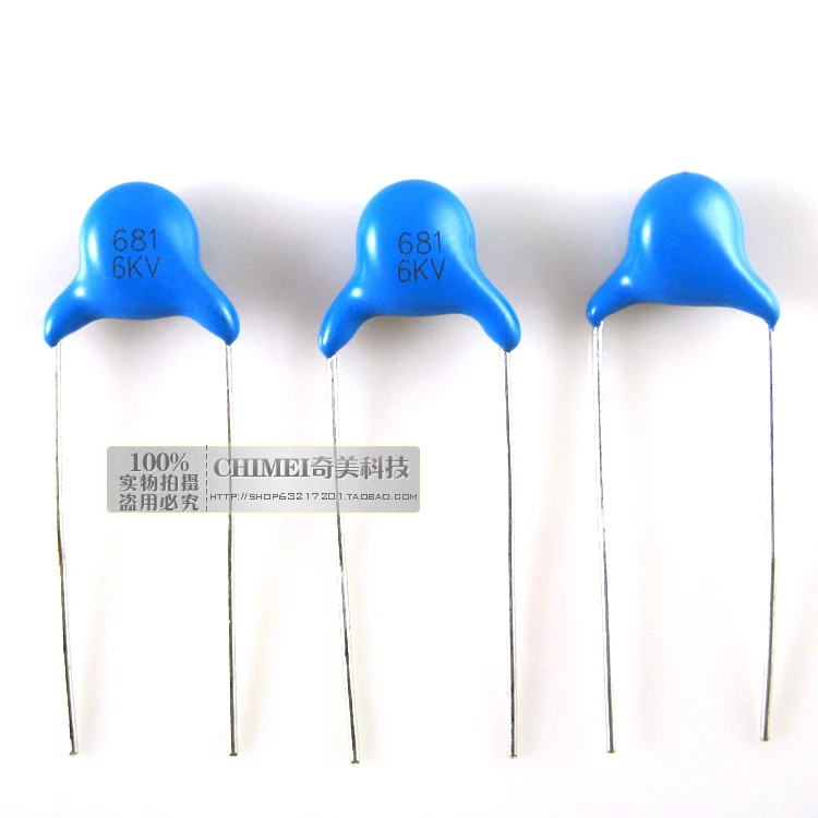 High-voltage ceramic capacitor 6KV 681K capacitor used to eliminate high-frequency interference
High-voltage ceramic capacitor 6KV 681K capacitor used to eliminate high-frequency interference