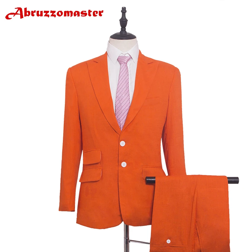 Abruzzomaster Linen Man Suit Trendy Colours Jacket for Beach Suits 2 Pieces Summer Suit Tailor Suit Man Coat Casual Blazers
Abruzzomaster Linen Man Suit Trendy Colours Jacket for Beach Suits 2 Pieces Summer Suit Tailor Suit Man Coat Casual Blazers