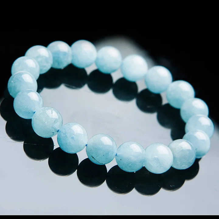 Natural Blue Aquamarine Women Men Stretch Bracelet Crystal Round Bead Stone Bracelet 9mm 10mm 11mm 12mm AAAAA
Natural Blue Aquamarine Women Men Stretch Bracelet Crystal Round Bead Stone Bracelet 9mm 10mm 11mm 12mm AAAAA