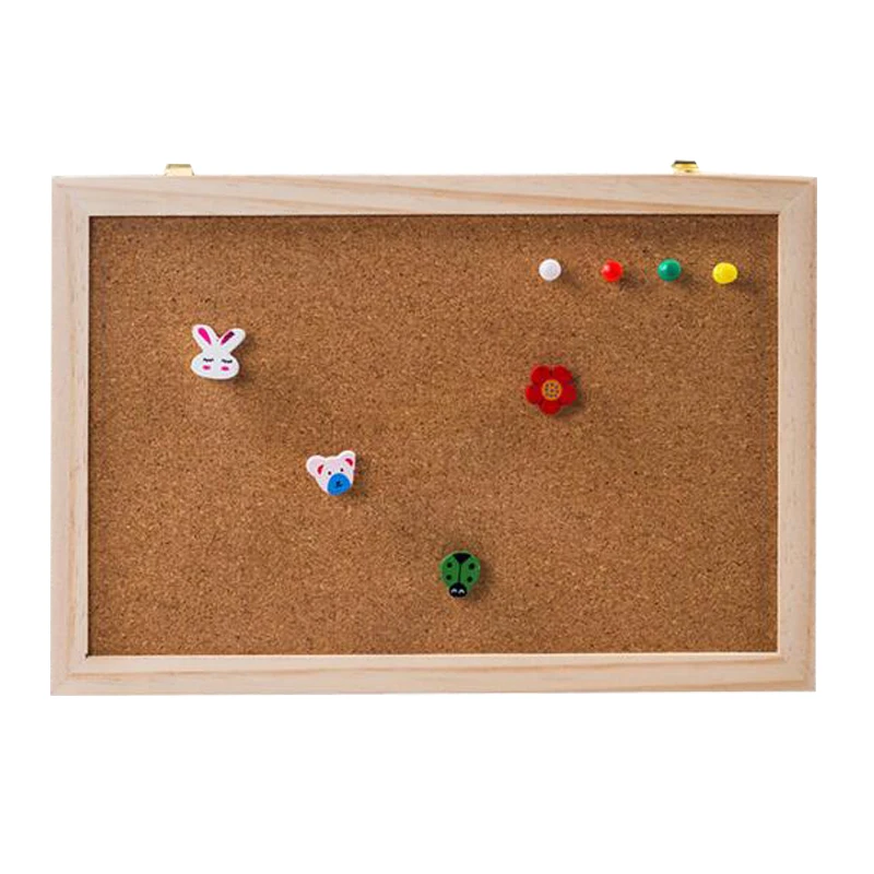 Cork Wood Message Board Phellem Cork Wooden Push Pin Hanging Board Wood Frame Single Soft Wood Wall Board String
Cork Wood Message Board Phellem Cork Wooden Push Pin Hanging Board Wood Frame Single Soft Wood Wall Board String