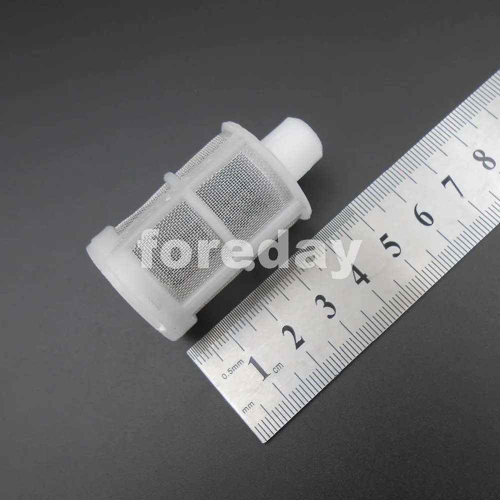 100PCS X NEW 12MM white filter for sprayer car wash pump pumping wine making, food filtering for 8mm pipe 100PCS/LOT *FD108X100
100PCS X NEW 12MM white filter for sprayer car wash pump pumping wine making, food filtering for 8mm pipe 100PCS/LOT *FD108X100